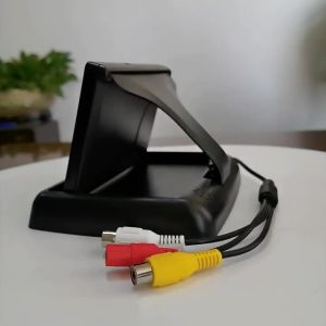 4.3"/5" Inch Monitor HD Car Rear View Folding HD LCD Video Auto Parking Display for Vehicle Truck Van RV Reversing Backup Camera