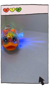 🦆CUTE MOVING AND LIGHTING AND MUSIC TRANSPARENT GEAR-BODY STRUCTURE DUCK TOY🦆 ASK52856