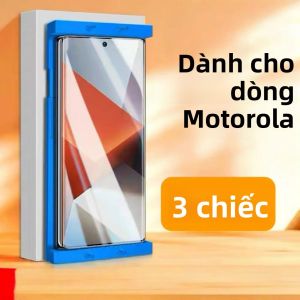 3 Miếng Dán Bảo Vệ Màn Hình Bằng Gốm Cao Cấp Cho Motorola Moto Edge X40/X30/40/30 S30 Ultra Pro Fusion Với Bộ Dụng Cụ Lắp Đặt Dễ Dàng