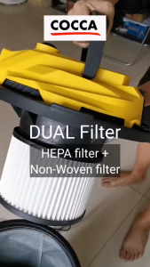 Cocca 30L Heavy Duty Wet Dry Vacuum Cleaner 1800W