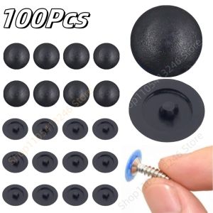 100Pcs Plastic Screw Cap Cover 12mm Practical Self-tapping Cross Screws Decor Cover Waterproof Rust-proof Furniture Hardware