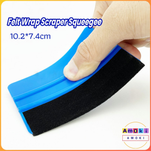 Amoki Felt Endge Wrap Scraper Squeegee Plastic Squeegee For Car Auto Vehicle Window Film