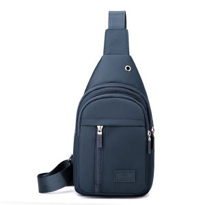 Womens Versatile Chest Bag New Trendy Nylon Cloth Single Shoulder Diagonal Cross Bag Fashionable Travel Chest Bag