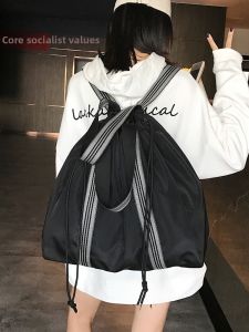 Large Capacity Lightweight Waterproof Womens Backpack 2025 Spring New Multi-Purpose Double-Shoulder Single-Shoulder Fitness Travel Bag