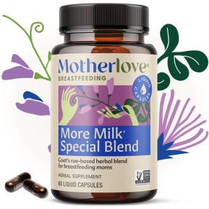 Motherlove More Milk Special Blend Lactation Supplement - 60 Capsules EXP June 2031
