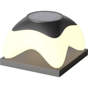 Outdoor Waterproof Solar Pillar Lights LED Wall Lamp Solar Energy Super Bright Door Home Decor Villa Modern Gate Garden Lighting