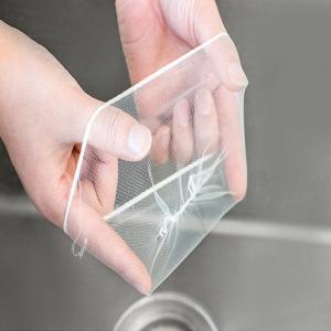 90-100Pcs Universal Kitchen Sink Filter Mesh Non-toxic Drain Strainer for Bathroom Hair Food Block Prevention