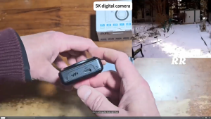 5K Ultra HD Digital Camera 72MP Portable CCD Vintage Camera with Fill Light Digital Zoom Compact Vlogging Camera For Student Beginner Travel Photography Come With 32GB Memory Card & 2 Batteries