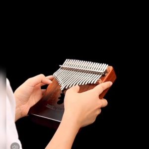 Kalimba 21 Key Piano Jari Alat Musik Thumb Piano Kayu