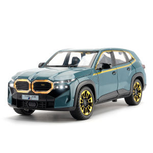 1:24 Scale BMW XM Alloy Car Model Diecast Car Sound Light Car Lovers Collection Kids Birthday Gift Metal Boys Toys