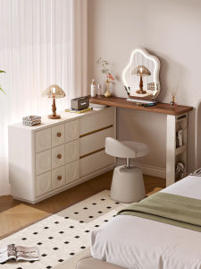ZUNTONGGE | Slim L-shaped Storage Vanity 30cm