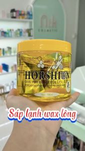 Tặng Giấy Và Que - Sáp Wax Lạnh Tẩy Lông Horshion Kèm Giấy 750ml - Loại Bỏ Vùng Lông Cứng Trên Da Hiệu Quả