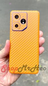 Dán Skin Mặt Sau Lưng Full Viền Realme Neo7 - Neo 7 (Vân Nhám Carbon Da Nhôm Xước)