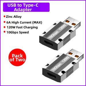 DoRux | Super Fast Charging USB to Type C Adapter 6A