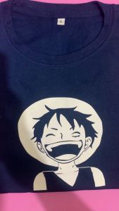 Baju Kaos Distro Luffy Tawa Katun Combed Dewasa Oblong Premium Jumbo Murah Terbaru Kekinian Bandung