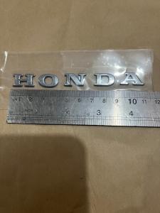 EMBLEM TULISAN HONDA 10 MM (1 CM) CHROME ORIGINAL