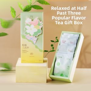 SUXIAOTANG | Cold Brew Fruit Tea White Peach Jasmine Flavor Gift Box Tea Bag