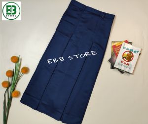 Rok Span Biru Span Smp / Mts belah Dua Bahan Elemen