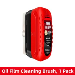 FLAME LIGHT | Car Glass Oil Film Remover Strong Water Wax Front Windshield Sponge Cleaning Agent