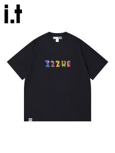 izzue | High Street Cool Printed T-Shirt Black
