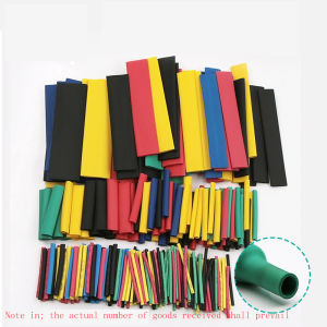 328Pcs/set Car Electrical Cable Tube kits Polyolefin Heat Shrink Tube Tubing Sleeving Wrap Wire 8 Sizes Mixed Color