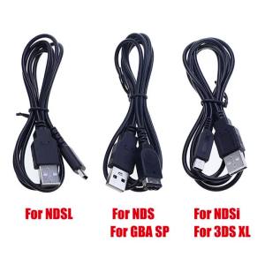 JCD USB Data Charger Charging Power Cable Cord for DS Lite DSL NDSL For NDSi 3DS New 3DS XL LL NDS GBA SP