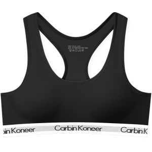 CarbinKoneer | เสื้อชั้นในกีฬา CarbinKoneer สำหรับผู้หญิง ทรงเสื้อกั๊ก ไร้โครง ทรงบาง ดีไซน์หลังสวย ช่วยกระชับหน้าอก ชุดชั้นในสตรี