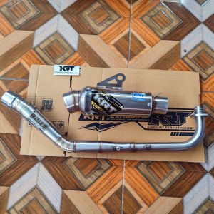 Knalpot Racing Original KRT K3 Model GTX up to 150cc Jupiter Vega Smash Supra Astrea Grand Prima Shogun Blade Kharisma Free Laser Nama Top Terlaris