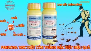 (chính hãng) FENDONA 10SC (50ml) BASF Đức - Thuốc diệt Ruồi Muỗi Kiến Gián Côn Trùng
