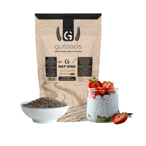 Hạt chia GUfoods - Giàu chất xơ và Omega-3 Tốt cho hệ tiêu hoá Lành mạnh Healthy Eat clean