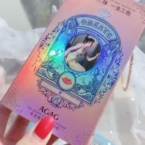 AGAG Queen Scepter Make Up 3 Color In 1 Lipstick Soft Long Lasting Matte Lipstick