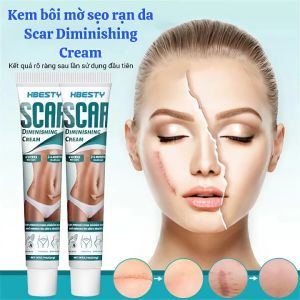 Kem mờ sẹo rạn da Scar Diminishing Cream gel cải thiện vết rạn mờ sẹo tăng sự đàn hồi da tuýp 20g - Happy Home 4U