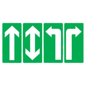 YUANTANG | Directional Arrow Anti-slip Waterproof Safety Floor Stickers