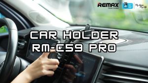 Remax Car Holder RM-C59 Pro - ที่วางมือถือในรถ ที่วางโทรศัพท์ในรถยนต์ หมุนได้ 360 องศา