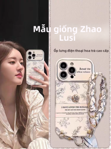 LIANGWU | Ốp Lưng Hoa Trà Sang Trọng cho iPhone