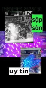 Bộ Led dán mặt calăng xe tải điều khiển app nháy đuổi cực chất chống nước dễ lắp đặt 12v-24vđèn trang trí xe tải