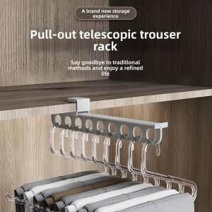 NAIFUNA | Slide Out Drawer Organizer Pants Rack