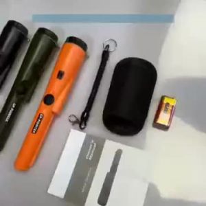 【FAST Delivery】 Handheld Metal Detector Waterproof High-sensitivity Metal Detector 360° All-round Detection GP-Pointer Gold Detectors Waterproof Dustproof Pinpointers Built-in led Lights Gold Silver Detector Scanner Find Treasure Hunting Metal Gold Mines