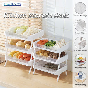 JustLiving 1/2/3 Layer Multipurpose Stackable Cup Dish Drainer Storage Organizer Steamboat Food Tray Drying Holder Rack Multi-layer Stackable Hotpot Dish Rack Glass Cup Desktop Storage and Organisation Shelf
