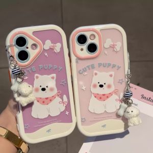 Pink Scarf West Highland Phone Case Protective Shell for Apple 16Promax iPhone 13 Xiaomi 15 Honor 400 Huawei Mate 70605040 Redmi K80reno14findx8