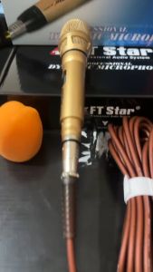 FT STAR Megapro MP-800PRO KTV Model Professional Mic With  Heavy Duty 10M Wire Microphone And Foam