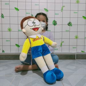 THÚ BÔNG NOBITA HOẠT HÌNH DOREMON NHIỀU MÀU SIZE LỚN MỀM MỊN CAO CẤP