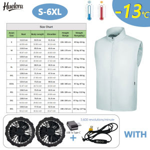 Summer Cooling Vest Mens Fan Jacket USB Air Conditioning Refrigeration Clothes High Temperature Work  Sleeveless Fishing Vest