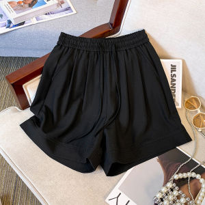 Fashion Elegant Petite Casual A-line Wide Leg Shorts