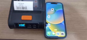 80mm Portable Thermal Printer Support Receipt & Label ESC/POS  TSPL Command Mini Bluetooth Label Printer