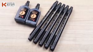 ปากกามาร์กเกอร์ปากกาเขียนตัวหนังสือ: ปากกาเขียนตัวหนังสือด้วยมือปากกา คัดลายมือสำหรับการเขียน ปริมาณ 3 บาท