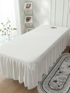 Ice Peas Facial Bed Summer Mat Beauty Salon Medical Massage Fabric Cooling Mattress Viscose Fiber Mat Tattoo Embroidery Ear Cleaning Washable