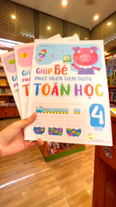 Sách: Giúp Bé Phát Triển Tiềm Năng Toán Học 4 Tuổi