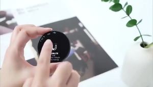 2024แม่เหล็ก S elfie แหวนแสง LED เติมแสงปรับ180 ° พลิกยึดศัพท์สำหรับ iPhone 16 15 14 13 12 Android แต่งหน้า