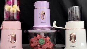 CHOPPER MECOO 5 IN 1 Serbaguna Wadah Kaca Low Watt 250W - 2 Liter